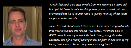 Unlock Your Spine customer reviews